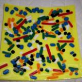 Microbiology 101 - fused glass plate